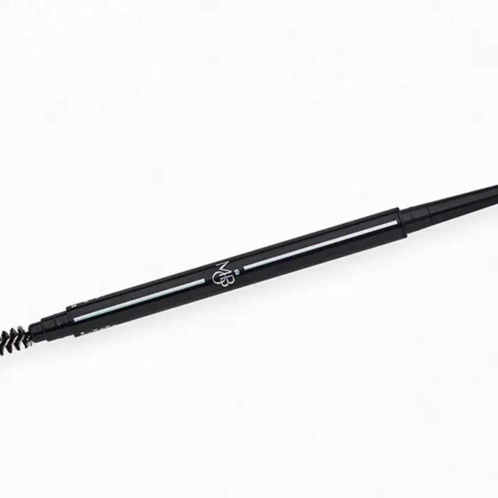MO BEAUTY Divinely Defined – Precision Brow Pencil & Brush (BLACK)‎ NEW & SEALED